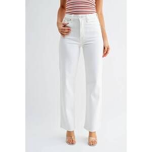 NEW JBD. relaxed straight jean in misty white